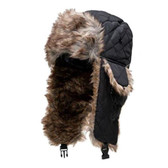 Trapper hat 2 hat bundle-NWT-kids lumberjack red/brown - Picture 1 of 4